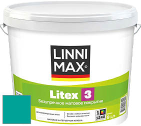 Краска LINNIMAX LITEX 3 / ЛИННИМАКС ЛИТЕКС 3 (ALPINA PREMIUM WAND) латексная краска цвет NCS S 2060-B50G 