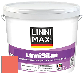 Краска LINNIMAX LinniSilan /ЛИННИМАКС ЛинниСилан (CAPAROL CAPASILAN) глубокоматовая краска цвет NCS S 0570-Y80R 