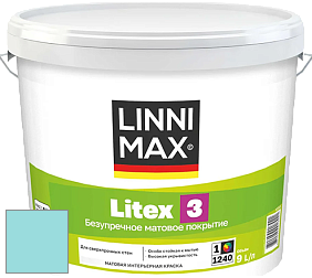 Краска LINNIMAX LITEX 3 / ЛИННИМАКС ЛИТЕКС 3 (ALPINA PREMIUM WAND) латексная краска цвет NCS S 0530-B30G 