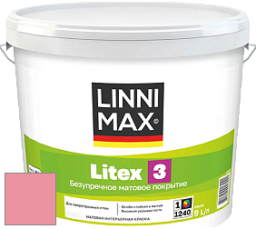 Краска LINNIMAX LITEX 3 / ЛИННИМАКС ЛИТЕКС 3 (ALPINA PREMIUM WAND) латексная краска цвет NCS S 0550-R10B 