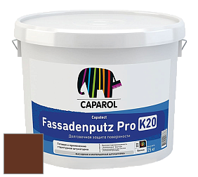 Краска CAPAROL Capatect-Fassadenputz Pro K 20/Капарол Фассаденпутц Про К20 структурная штукатурка цвет Rubin 25 