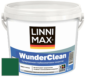Краска LINNIMAX (CAPAROL) WUNDERCLEAN / ЛИННИМАКС ВУНДЕРКЛИН краска премиум-класса цвет Malachit 65 