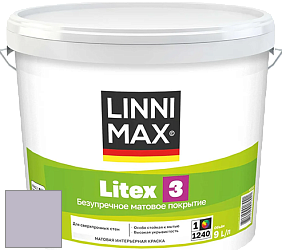 Краска LINNIMAX LITEX 3 / ЛИННИМАКС ЛИТЕКС 3 (ALPINA PREMIUM WAND) латексная краска цвет Velvet 85 