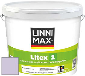 Краска LINNIMAX LITEX 1 / ЛИННИМАКС ЛИТЕКС 1 (CAPAROL SAMTEX 3) высокоэкологичная латексная краска цвет NCS S 1020-R50B 
