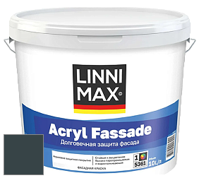 Краска LINNIMAX ACRYL FASSADE / ЛИННИМАКС АКРИЛ ФАССАДЕ (CAPAROL) акриловая фасадная краска цвет RAL 7026 
