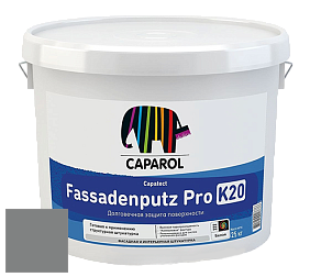 Краска CAPAROL Capatect-Fassadenputz Pro K 20/Капарол Фассаденпутц Про К20 структурная штукатурка цвет Graphit 12 