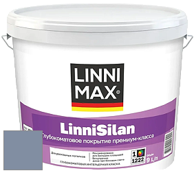 Краска LINNIMAX LinniSilan /ЛИННИМАКС ЛинниСилан (CAPAROL CAPASILAN) глубокоматовая краска цвет Lazur 110 