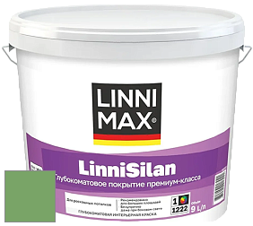 Краска LINNIMAX LinniSilan /ЛИННИМАКС ЛинниСилан (CAPAROL CAPASILAN) глубокоматовая краска цвет Oase 135 