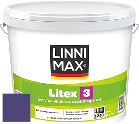 Краска LINNIMAX LITEX 3 / ЛИННИМАКС ЛИТЕКС 3 (ALPINA PREMIUM WAND) латексная краска цвет Velvet 95 