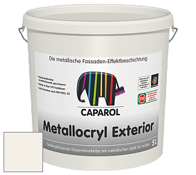 Краска Capadecor Metallocryl Exterior/Кападекор Металлакрил Экстериор шелковисто-глянцевая краска цвет Altweiß 