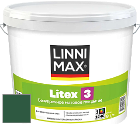 Краска LINNIMAX LITEX 3 / ЛИННИМАКС ЛИТЕКС 3 (ALPINA PREMIUM WAND) латексная краска цвет Malachit 35 