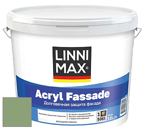 Краска LINNIMAX ACRYL FASSADE / ЛИННИМАКС АКРИЛ ФАССАДЕ (CAPAROL) акриловая фасадная краска цвет NCS S 3030-G30Y 