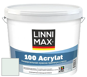 Краска LINNIMAX 100 ACRYLAT / ЛИННИМАКС 100 АКРИЛАТ (CAPAROL AMPHIBOLIN) акриловая краска цвет Off White 40 