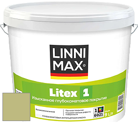 Краска LINNIMAX LITEX 1 / ЛИННИМАКС ЛИТЕКС 1 (CAPAROL SAMTEX 3) высокоэкологичная латексная краска цвет NCS S 2030-G60Y 