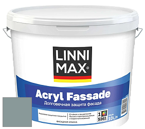 Краска LINNIMAX ACRYL FASSADE / ЛИННИМАКС АКРИЛ ФАССАДЕ (CAPAROL) акриловая фасадная краска цвет NCS S 4010-B50G 