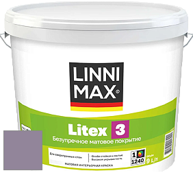 Краска LINNIMAX LITEX 3 / ЛИННИМАКС ЛИТЕКС 3 (ALPINA PREMIUM WAND) латексная краска цвет NCS S 4020-R50B 