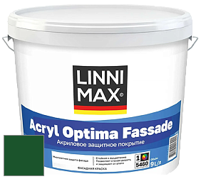 Краска LINNIMAX ACRYL OPTIMA FASSADE / ЛИННИМАКС АКРИЛ ОПТИМА ФАСАД (ALPINA) акриловая краска цвет RAL 6035 