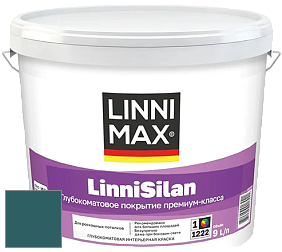 Краска LINNIMAX LinniSilan /ЛИННИМАКС ЛинниСилан (CAPAROL CAPASILAN) глубокоматовая краска цвет NCS S 6030-B30G 