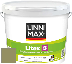 Краска LINNIMAX LITEX 3 / ЛИННИМАКС ЛИТЕКС 3 (ALPINA PREMIUM WAND) латексная краска цвет Tundra 80 