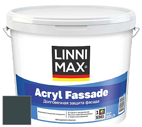 Краска LINNIMAX ACRYL FASSADE / ЛИННИМАКС АКРИЛ ФАССАДЕ (CAPAROL) акриловая фасадная краска цвет NCS S 8010-B30G 