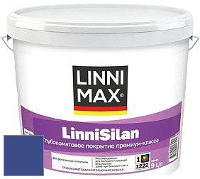Краска LINNIMAX LinniSilan /ЛИННИМАКС ЛинниСилан (CAPAROL CAPASILAN) глубокоматовая краска цвет NCS S 4055-R70B 