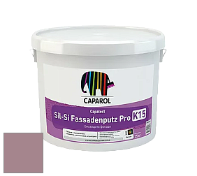 Краска Caparol Capatect Fassadenputz Sil-Si Pro / Капарол Капатек штукатурка структурная камешковая 25 кг. цвет Flamenco 75 