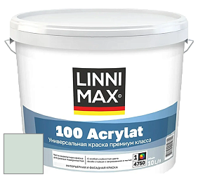 Краска LINNIMAX 100 ACRYLAT / ЛИННИМАКС 100 АКРИЛАТ (CAPAROL AMPHIBOLIN) акриловая краска цвет Malachit 60 