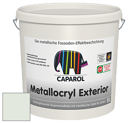 Краска Capadecor Metallocryl Exterior/Кападекор Металлакрил Экстериор шелковисто-глянцевая краска цвет Mint 60 