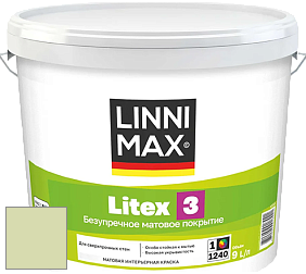 Краска LINNIMAX LITEX 3 / ЛИННИМАКС ЛИТЕКС 3 (ALPINA PREMIUM WAND) латексная краска цвет NCS S 1020-G50Y 
