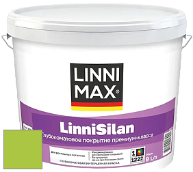 Краска LINNIMAX LinniSilan /ЛИННИМАКС ЛинниСилан (CAPAROL CAPASILAN) глубокоматовая краска цвет NCS S 0570-G40Y 
