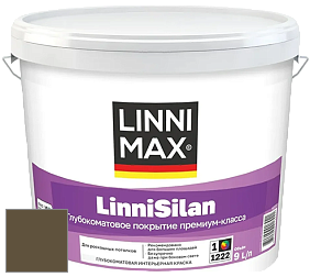 Краска LINNIMAX LinniSilan /ЛИННИМАКС ЛинниСилан (CAPAROL CAPASILAN) глубокоматовая краска цвет NCS S 7020-G90Y 