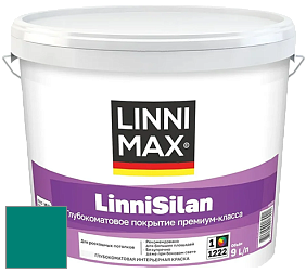 Краска LINNIMAX LinniSilan /ЛИННИМАКС ЛинниСилан (CAPAROL CAPASILAN) глубокоматовая краска цвет NCS S 3555-B60G 
