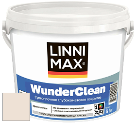 Краска LINNIMAX (CAPAROL) WUNDERCLEAN / ЛИННИМАКС ВУНДЕРКЛИН краска премиум-класса цвет Onyx 85