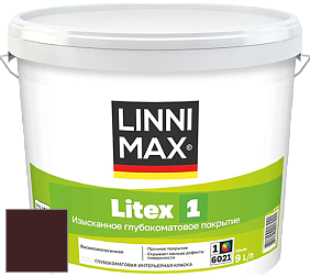 Краска LINNIMAX LITEX 1 / ЛИННИМАКС ЛИТЕКС 1 (CAPAROL SAMTEX 3) высокоэкологичная латексная краска цвет RAL 3007 