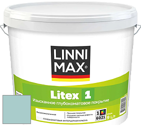 Краска LINNIMAX LITEX 1 / ЛИННИМАКС ЛИТЕКС 1 (CAPAROL SAMTEX 3) высокоэкологичная латексная краска цвет Verona 115 