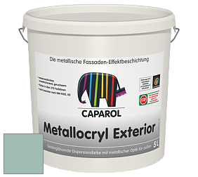 Краска Capadecor Metallocryl Exterior/Кападекор Металлакрил Экстериор шелковисто-глянцевая краска цвет Patina 80 