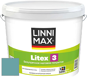 Краска LINNIMAX LITEX 3 / ЛИННИМАКС ЛИТЕКС 3 (ALPINA PREMIUM WAND) латексная краска цвет NCS S 3030-B30G 