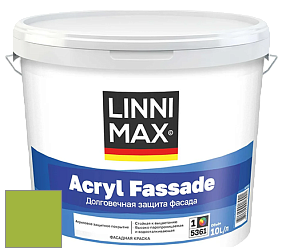 Краска LINNIMAX ACRYL FASSADE / ЛИННИМАКС АКРИЛ ФАССАДЕ (CAPAROL) акриловая фасадная краска цвет NCS S 1070-G40Y 