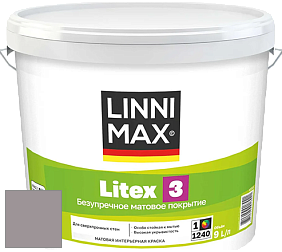 Краска LINNIMAX LITEX 3 / ЛИННИМАКС ЛИТЕКС 3 (ALPINA PREMIUM WAND) латексная краска цвет NCS S 4005-R20B 