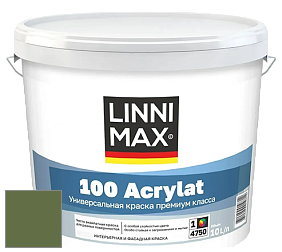Краска LINNIMAX 100 ACRYLAT / ЛИННИМАКС 100 АКРИЛАТ (CAPAROL AMPHIBOLIN) акриловая краска цвет Amazonas 0 