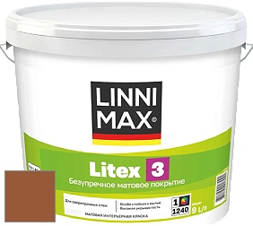 Краска LINNIMAX LITEX 3 / ЛИННИМАКС ЛИТЕКС 3 (ALPINA PREMIUM WAND) латексная краска цвет NCS S 4550-Y40R 