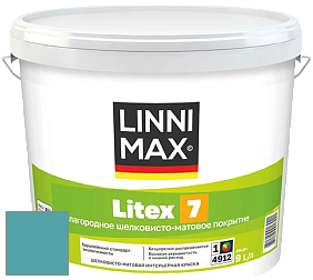Краска LINNIMAX LITEX 7 / ЛИННИМАКС ЛИТЕКС 7  (CAPAROL SAMTEX 7) латексная краска цвет Verona 140 