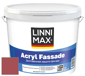 Краска LINNIMAX ACRYL FASSADE / ЛИННИМАКС АКРИЛ ФАССАДЕ (CAPAROL) акриловая фасадная краска цвет Barolo 100 
