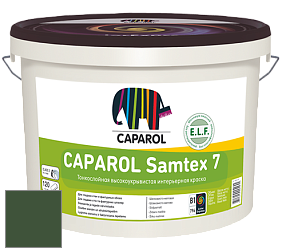 Краска CAPAROL Samtex 7 E.L.F. / КАПАРОЛ Самтекс 7 шелковисто-матовая краска цвет Oase 65 