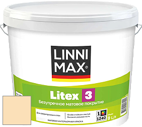 Краска LINNIMAX LITEX 3 / ЛИННИМАКС ЛИТЕКС 3 (ALPINA PREMIUM WAND) латексная краска цвет NCS S 0515-Y20R 