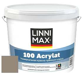 Краска LINNIMAX 100 ACRYLAT / ЛИННИМАКС 100 АКРИЛАТ (CAPAROL AMPHIBOLIN) акриловая краска цвет Palazzo 100 
