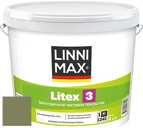 Краска LINNIMAX LITEX 3 / ЛИННИМАКС ЛИТЕКС 3 (ALPINA PREMIUM WAND) латексная краска цвет Tundra 75 