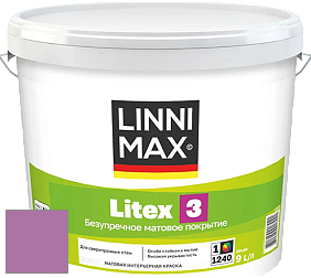 Краска LINNIMAX LITEX 3 / ЛИННИМАКС ЛИТЕКС 3 (ALPINA PREMIUM WAND) латексная краска цвет NCS S 2050-R40B 