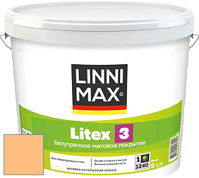 Краска LINNIMAX LITEX 3 / ЛИННИМАКС ЛИТЕКС 3 (ALPINA PREMIUM WAND) латексная краска цвет NCS S 0540-Y30R 
