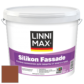 Краска Краска матовая LINNIMAX Silikon Fassade/ЛИННИМАКС Силикон Фасад цвет RAL 8004 